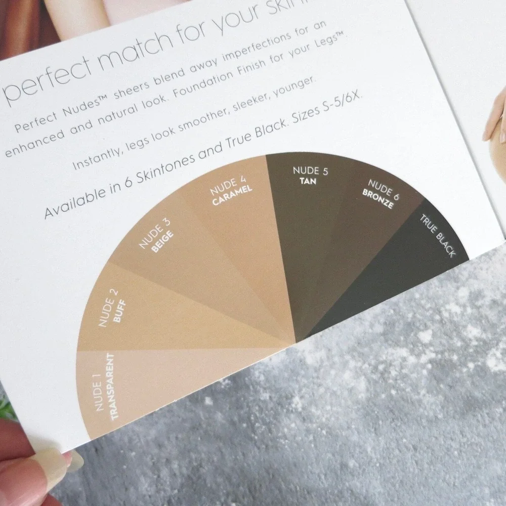 Hanes Perfect Nudes Tights S Cocoa Sheer Pantyhose Filter Gaze Aesthetic 2 Pair